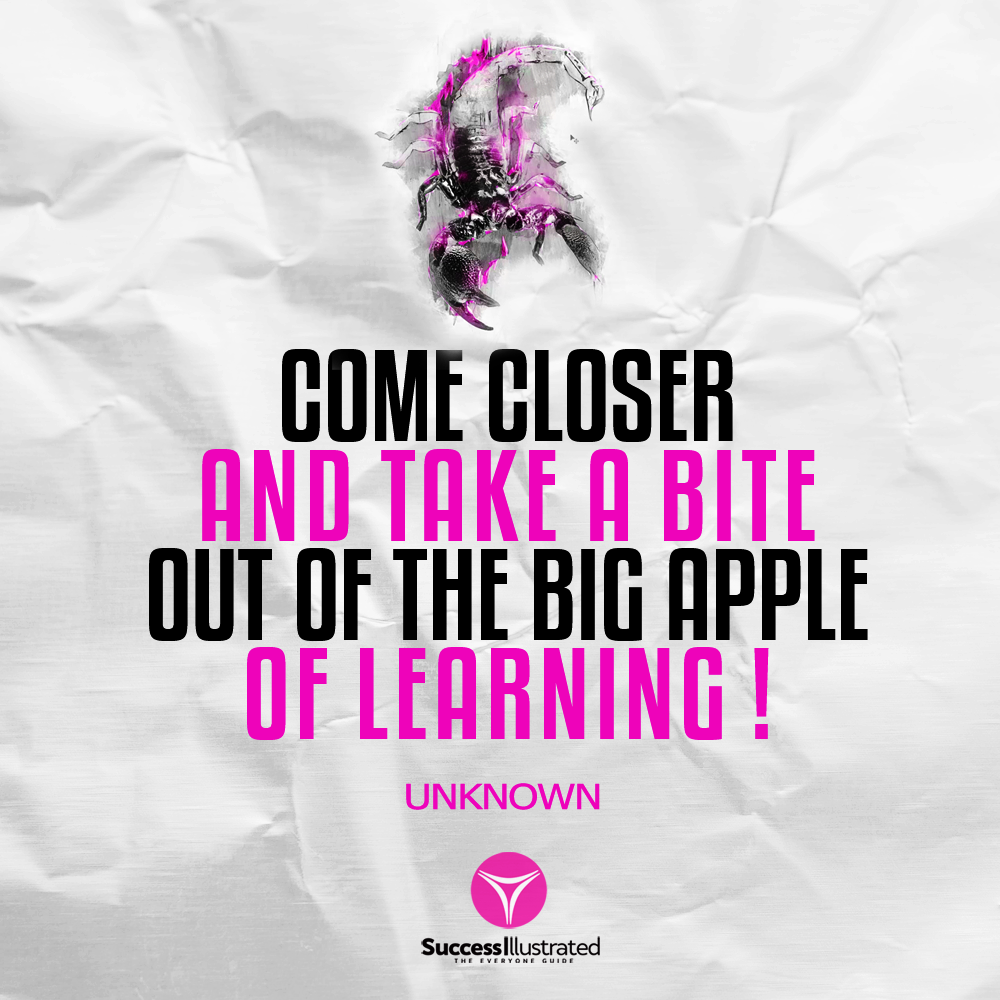 SUCCESS Illustrated - Big Apple Of Learning