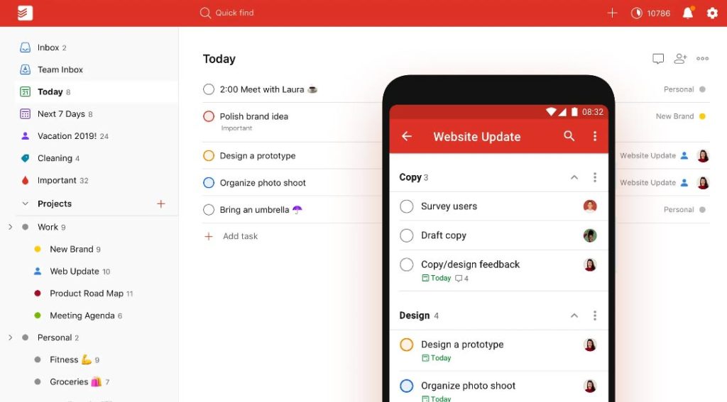 TODOIST App